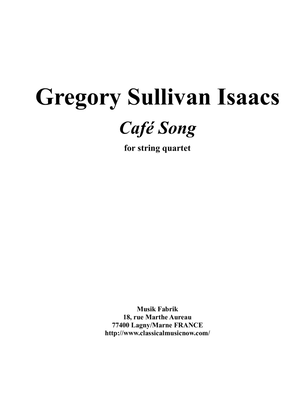 Café Song for string quartet
