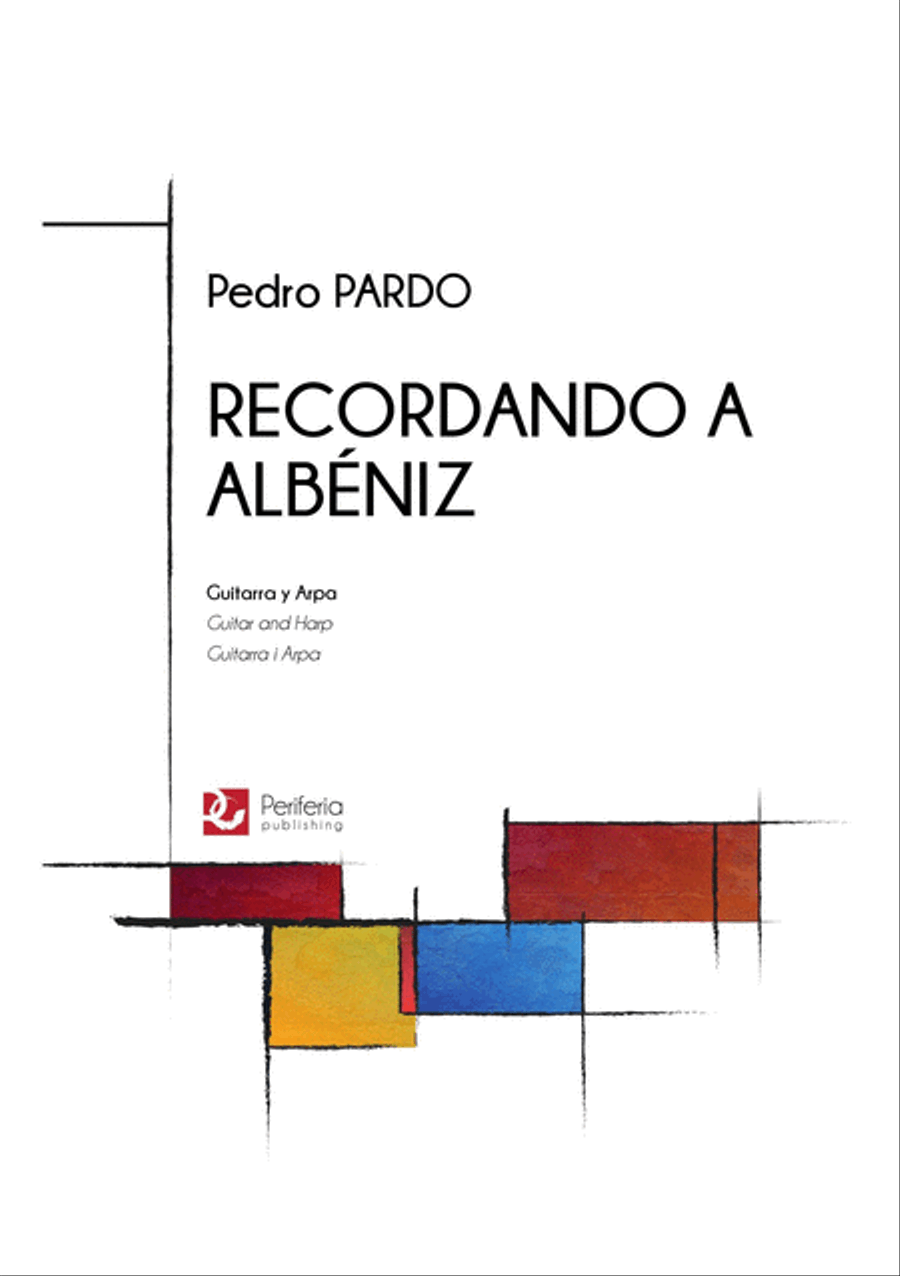 Recordando a Albéniz for Guitar and Harp Harp scores gallery preview page 1