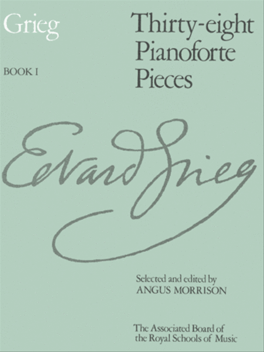 Thirty-eight Pianoforte Pieces, Book I Piano Method scores gallery preview page 1
