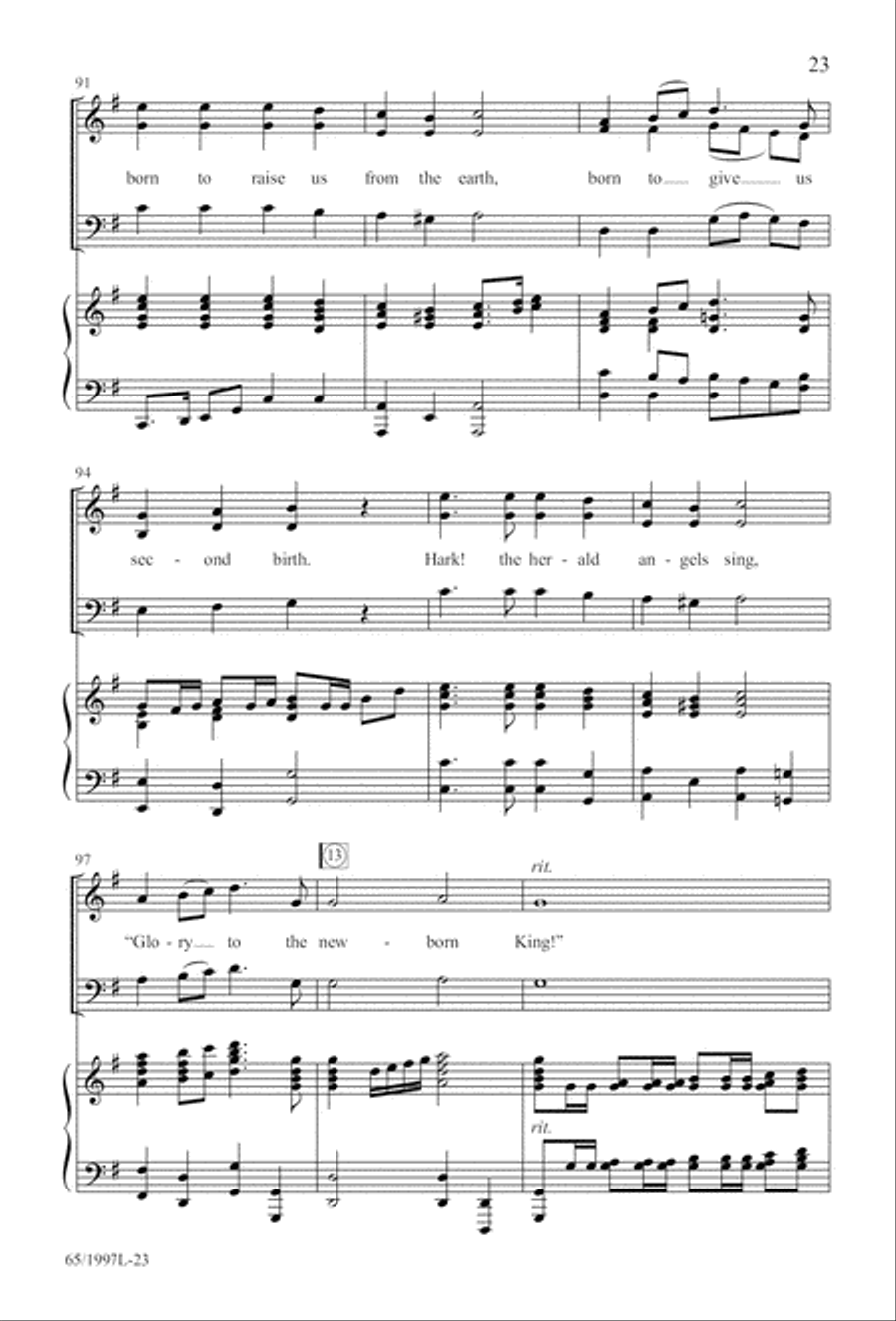 Candles and Carols Candles and Carols 3-Part scores gallery preview page 24