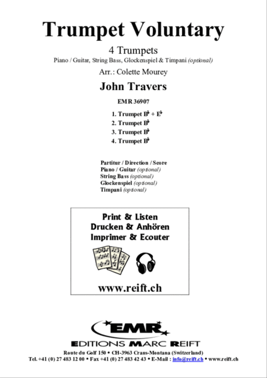 Trumpet Voluntary Trumpet scores gallery preview page 2