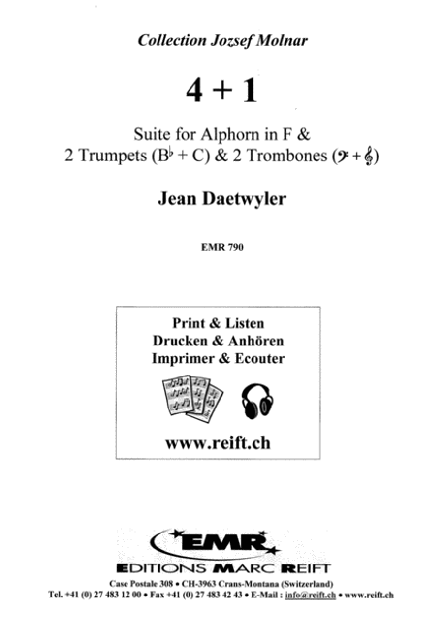 4 + 1 Trombone scores gallery preview page 2