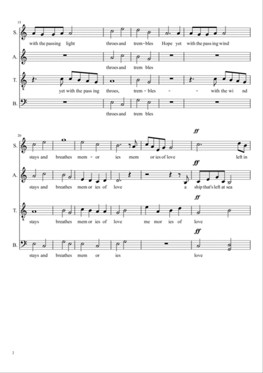 Autumn Dusk 4-Part scores gallery preview page 2