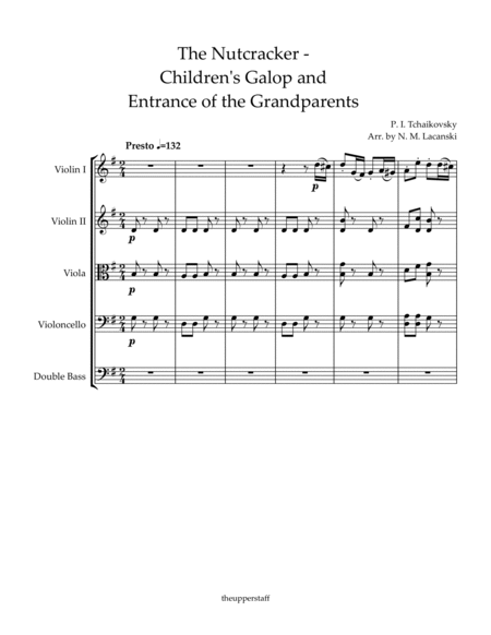 The Nutcracker - Children's Galop and Entrance of the Grandparents image number null