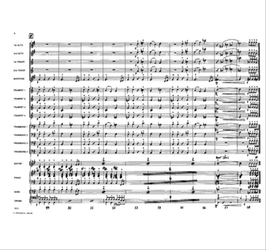 Kick Back Kick Back Jazz Ensemble scores gallery preview page 8