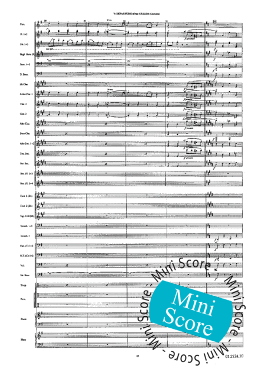 Romeo and Juliet Romeo and Juliet Concert Band scores gallery preview page 49
