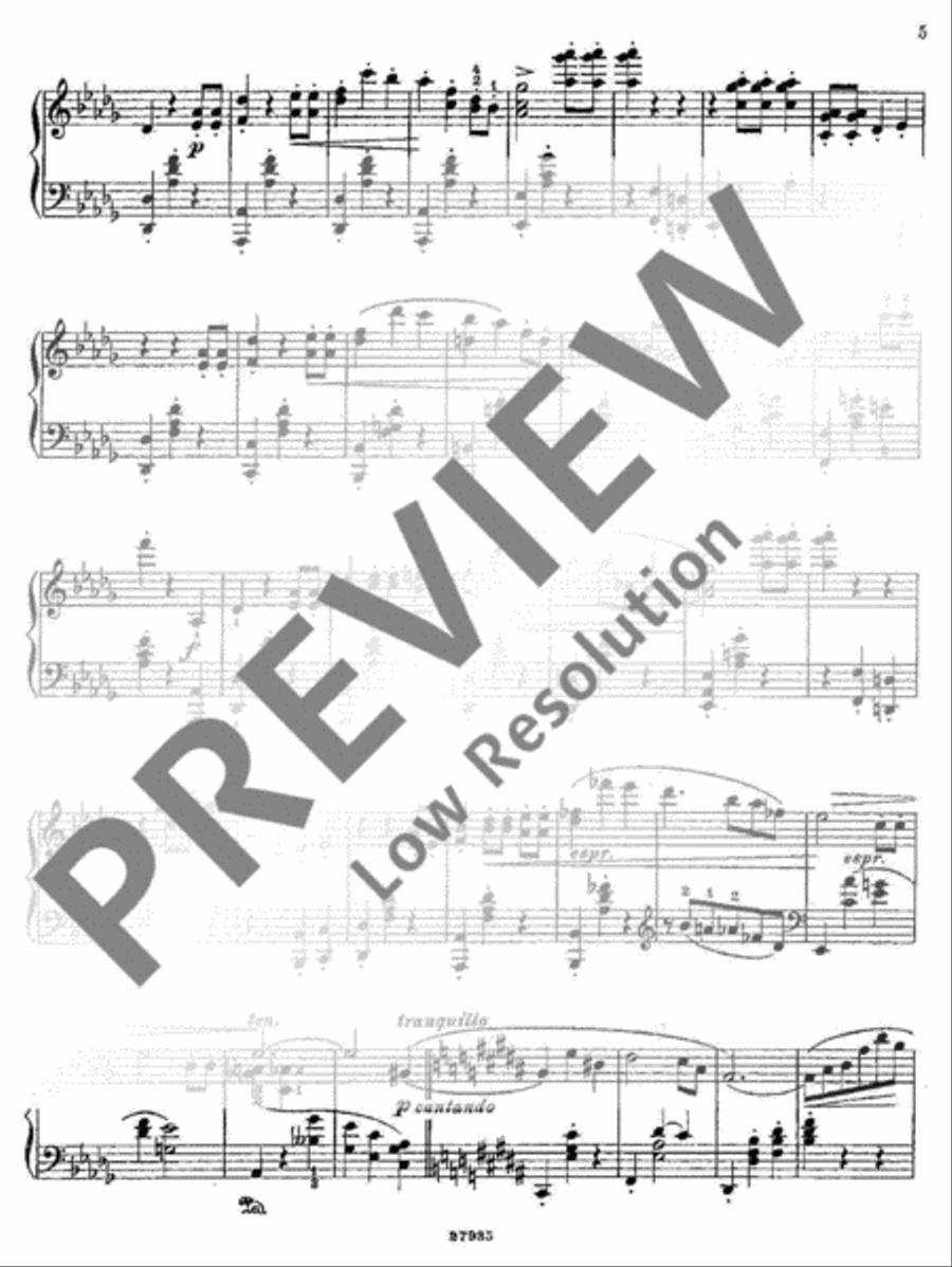 Wiener Freuden Piano Solo scores gallery preview page 8