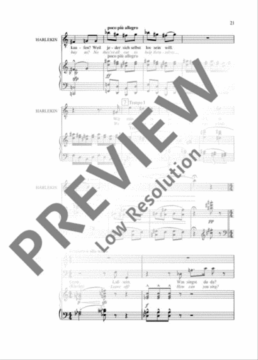 The Emperor of Atlantis Saxophone scores gallery preview page 20