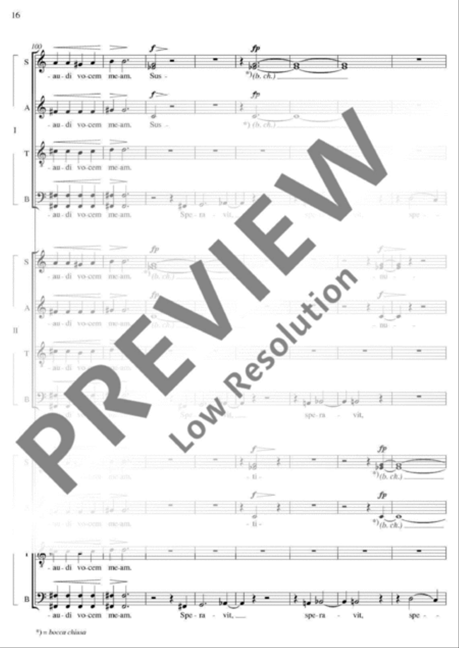 De profundis De profundis 4-Part scores gallery preview page 17
