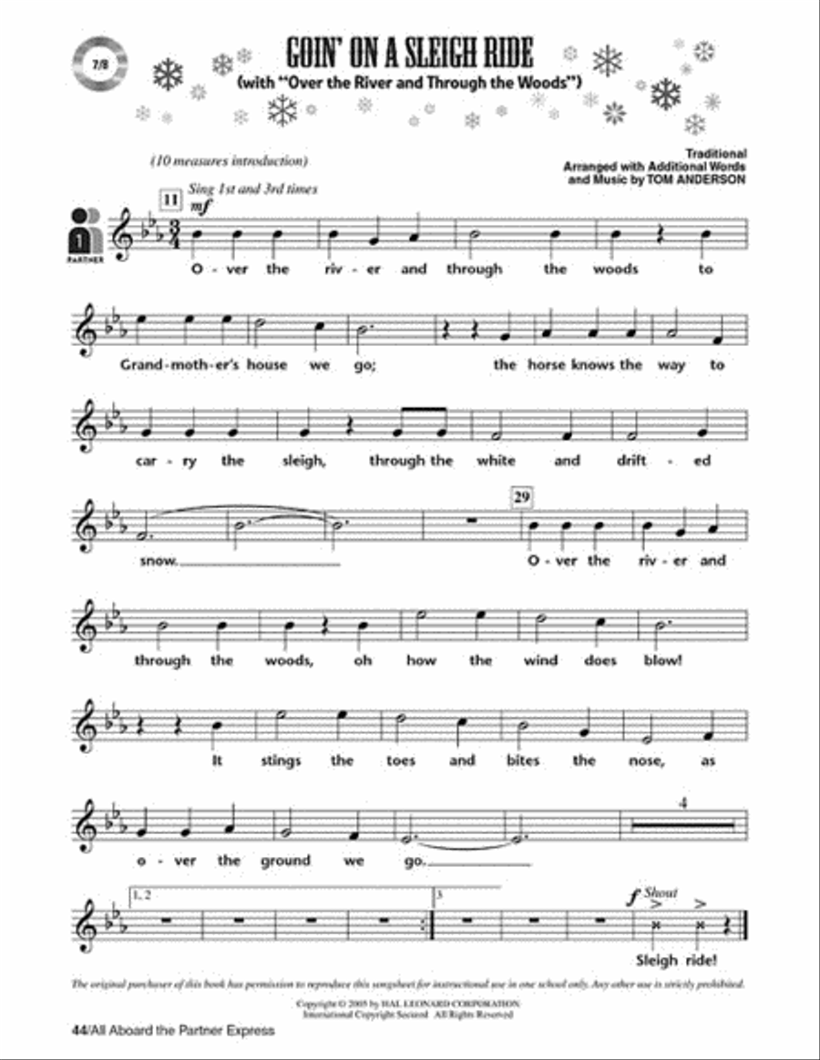 All Aboard the Partner Express Voice scores gallery preview page 4
