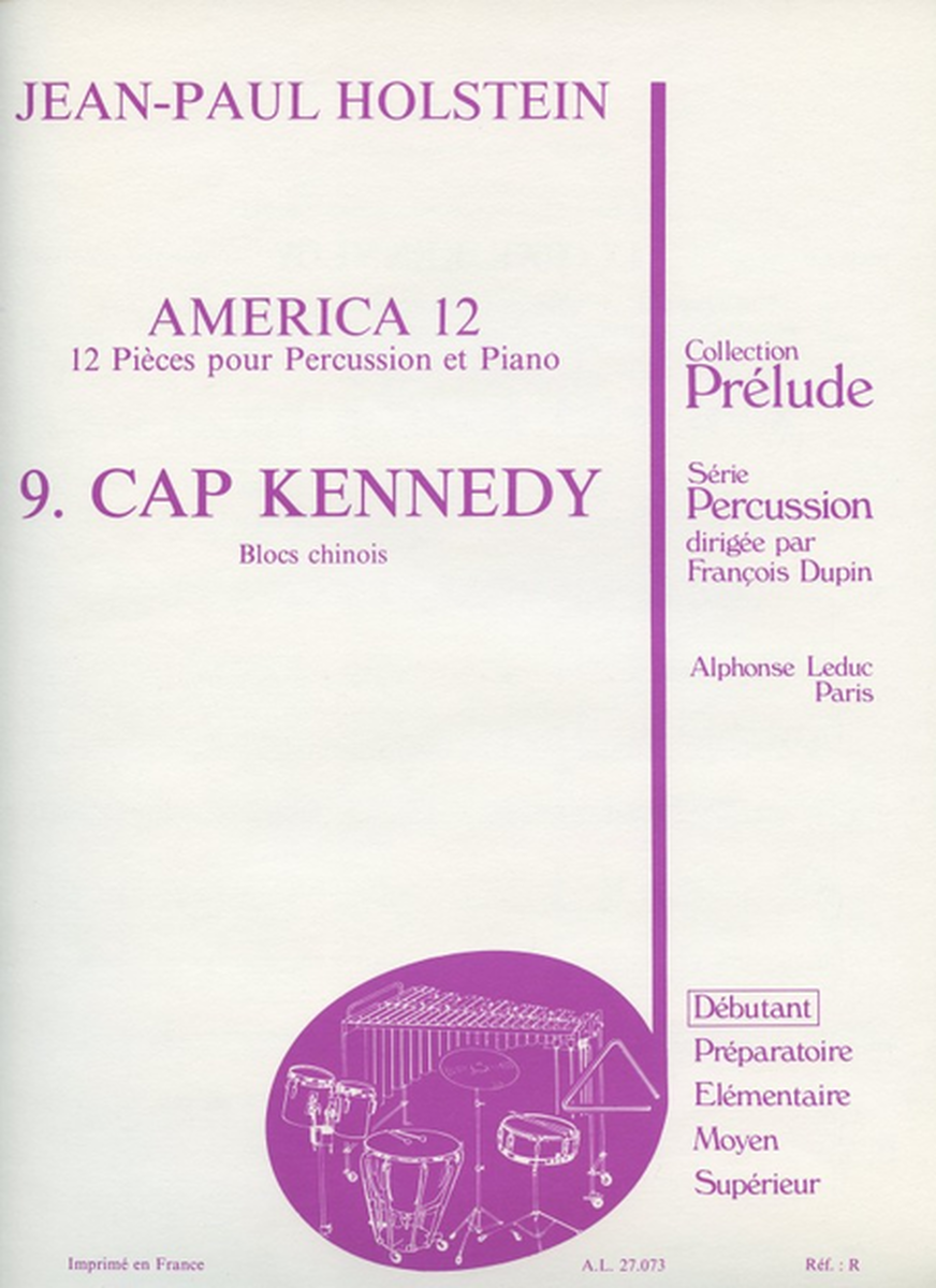 America 12: 09-Cap Kennedy - Blocs Chinois et Pno