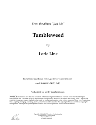 Book cover for Tumbleweed