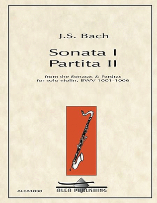 Book cover for Sonata I/Partita II