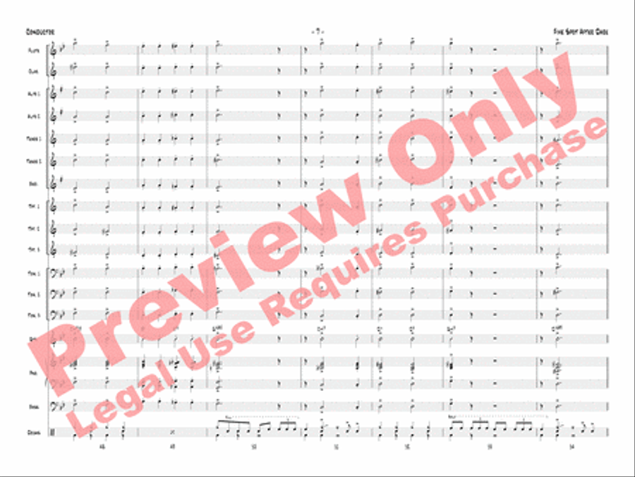 Five Spot After Dark Jazz Ensemble scores gallery preview page 10