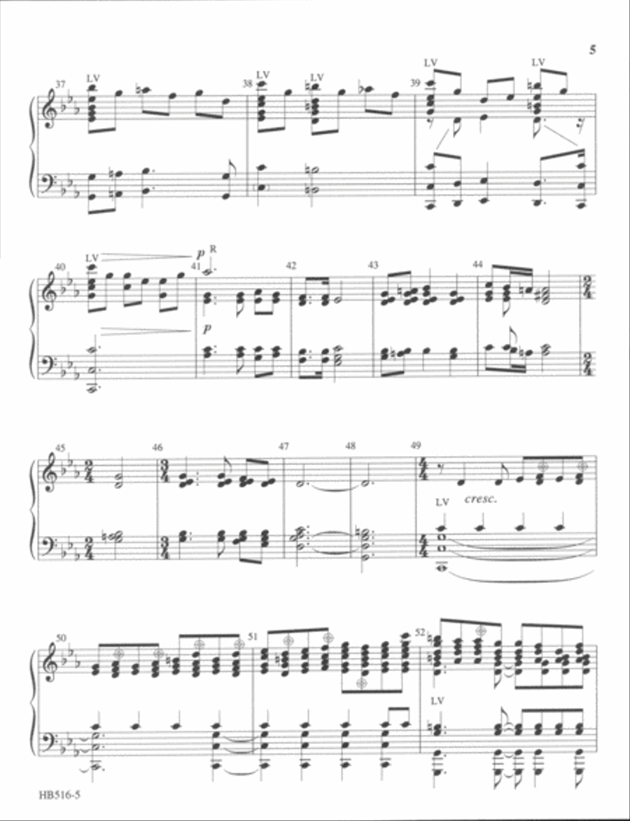 Jesus, Priceless Treasure 5-Octaves scores gallery preview page 5