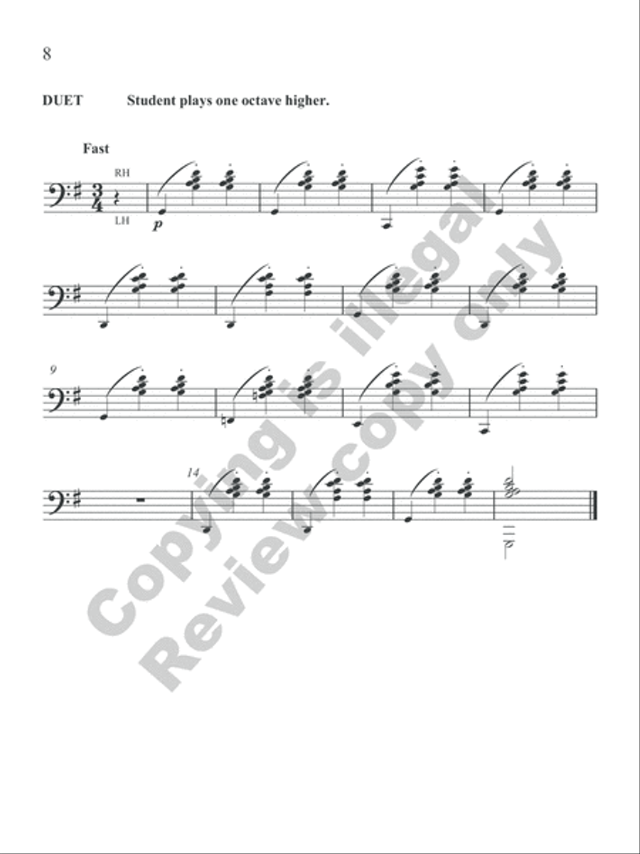 Mix and Match for Older Beginners: Performance Book: Primer and Level 1 Piano Method scores gallery preview page 20