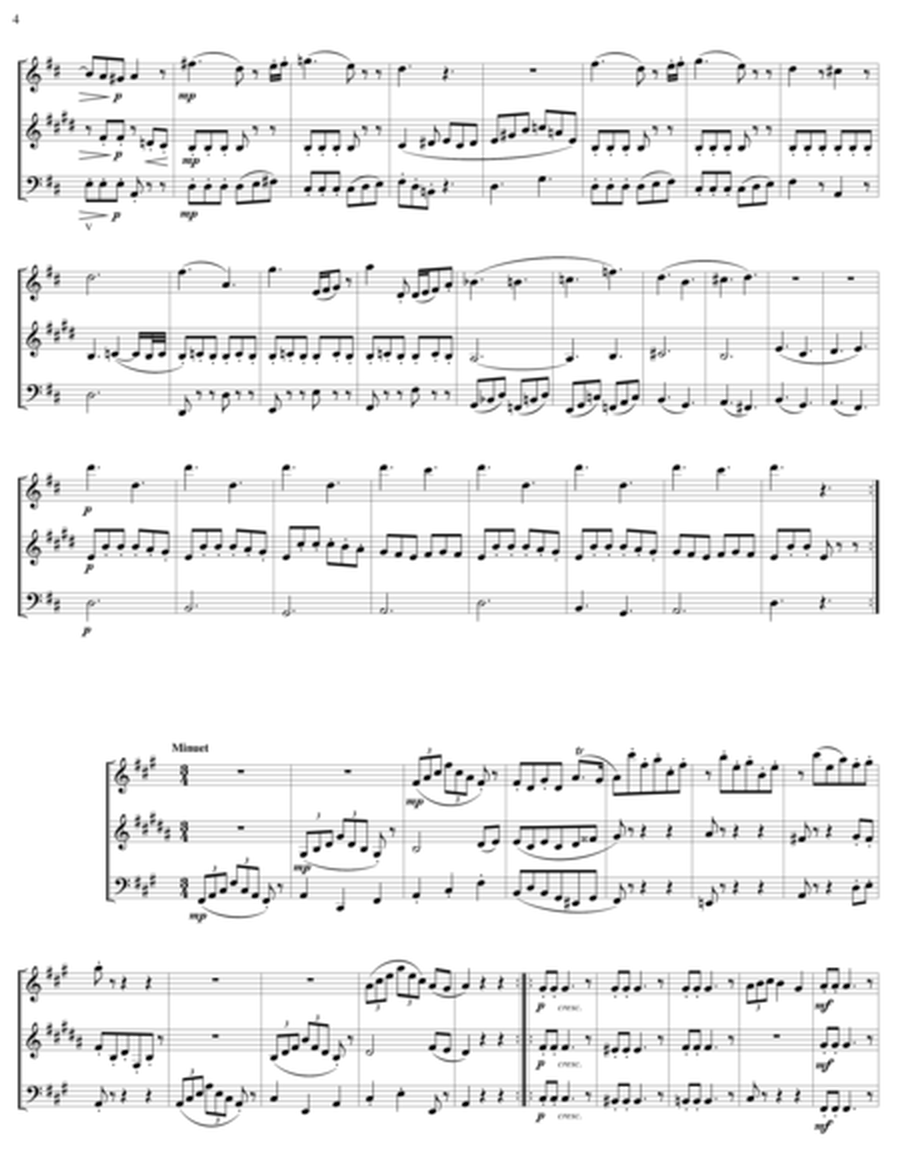 Trio in A Major (for Flute, Bb Clarinet, and Bassoon)