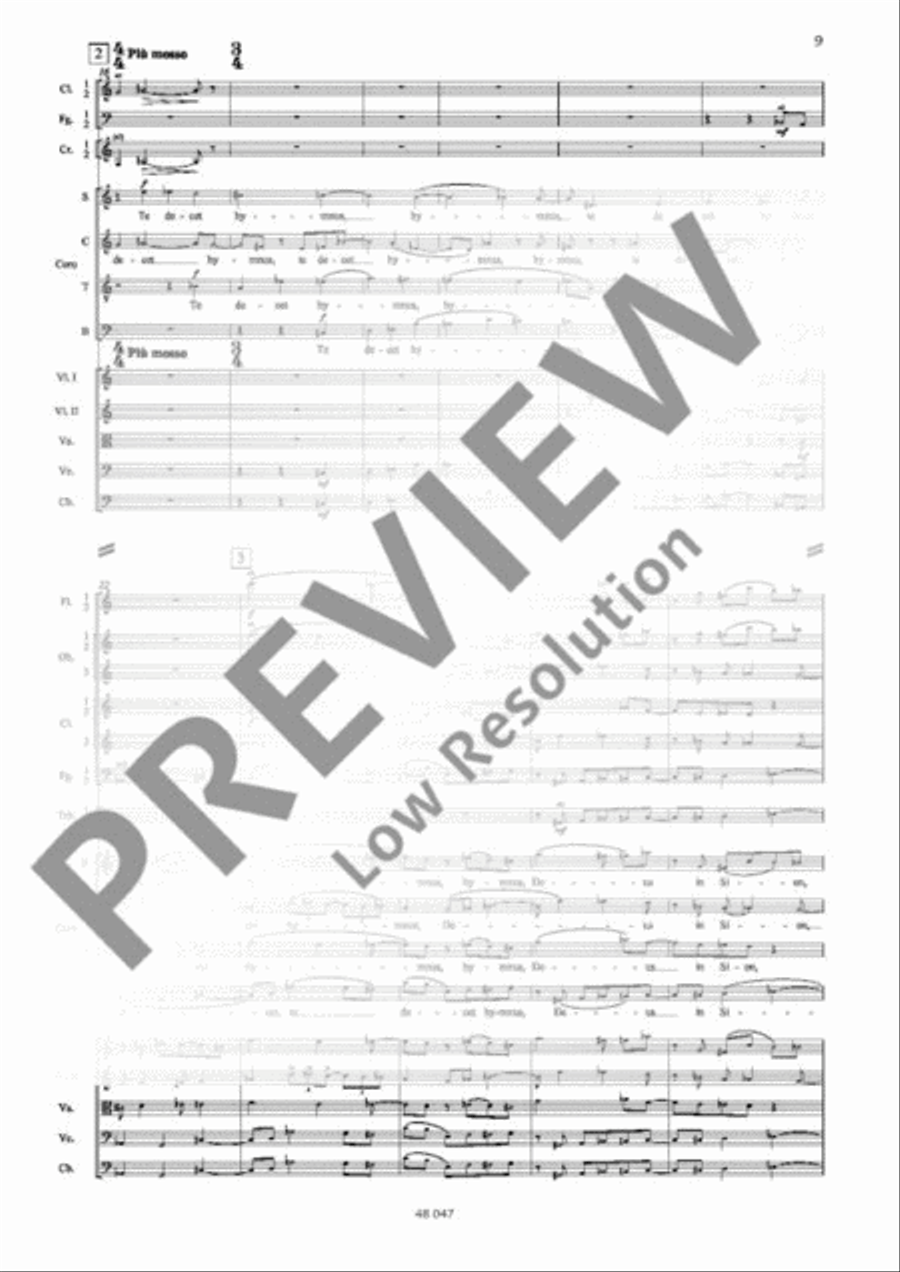 Polish Requiem Polish Requiem 4-Part scores gallery preview page 10