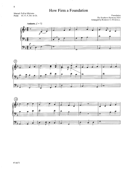 Early American Hymn Tune Preludes, Set 1 image number null
