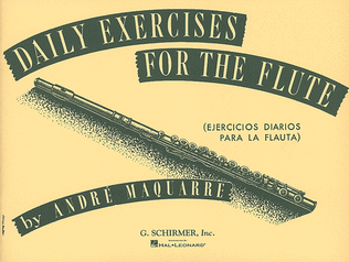 Book cover for Daily Exercises for Flute