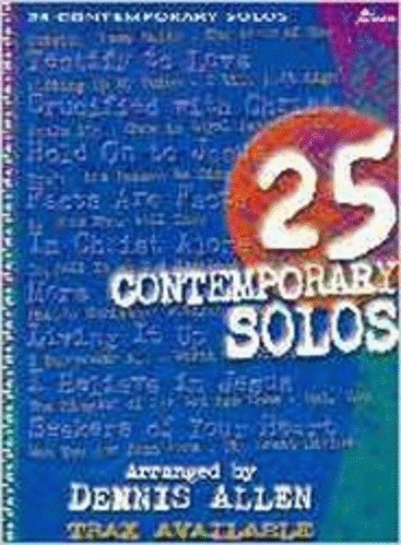 25 Contemporary Solos - Book/CD Combo image number null