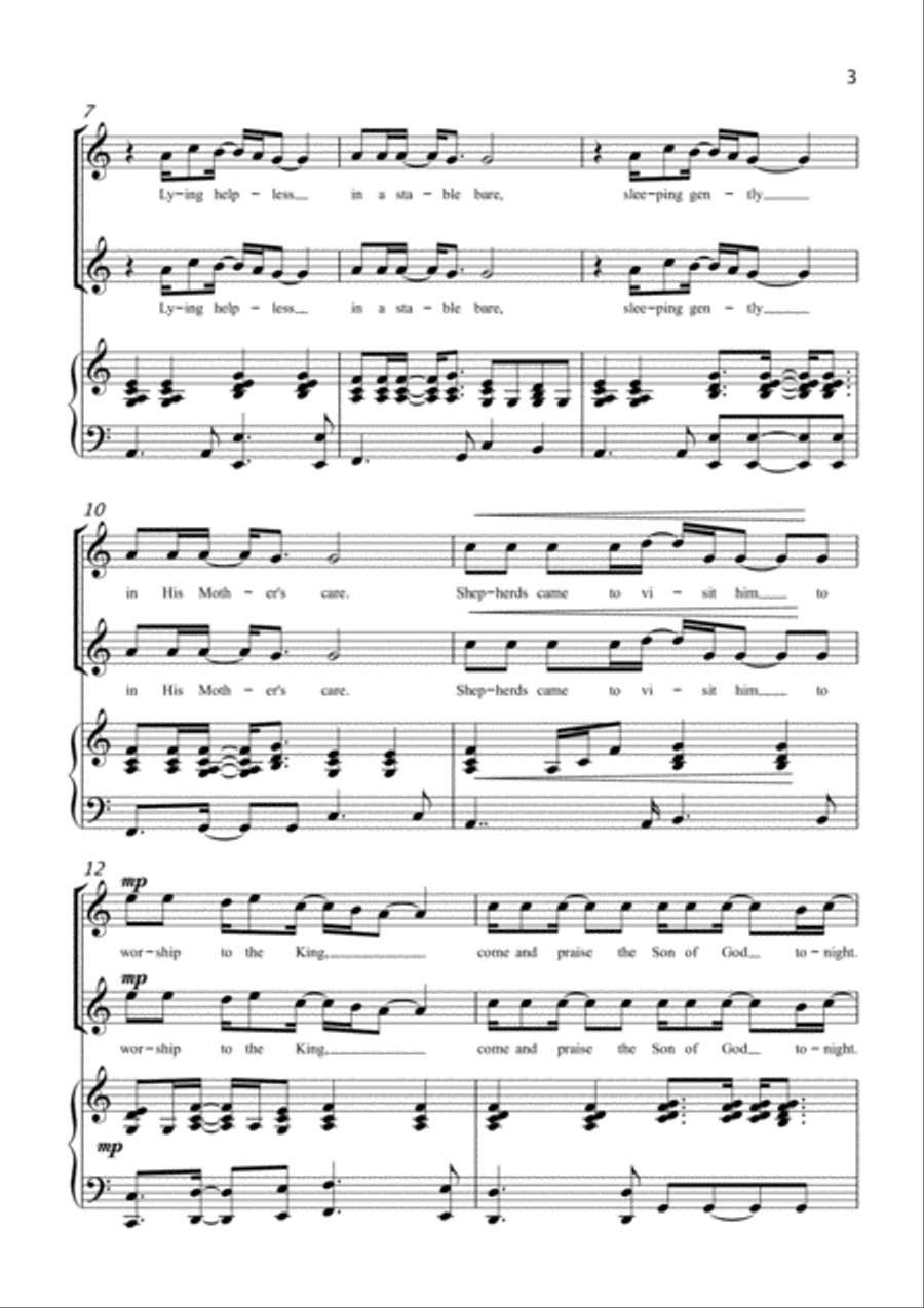 Born Tonight SA scores gallery preview page 3
