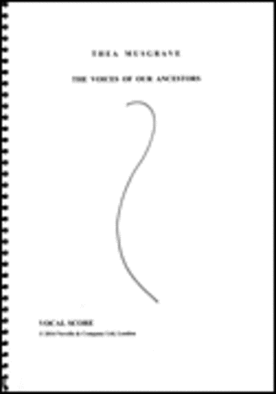 The Voices of Our Ancestors 4-Part scores gallery preview page 1