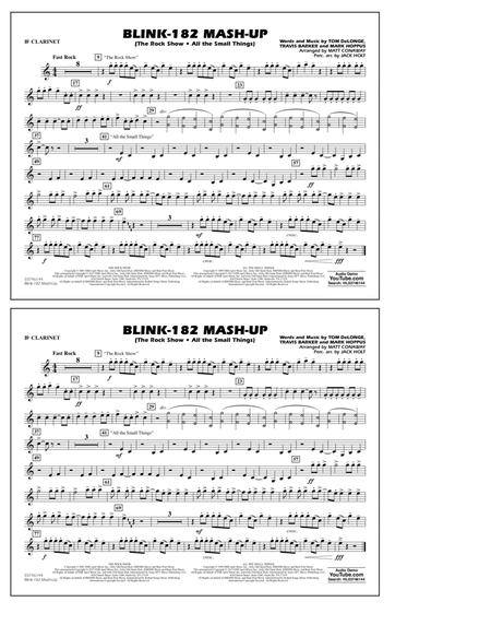 Blink-182 Mash-Up - Bb Clarinet