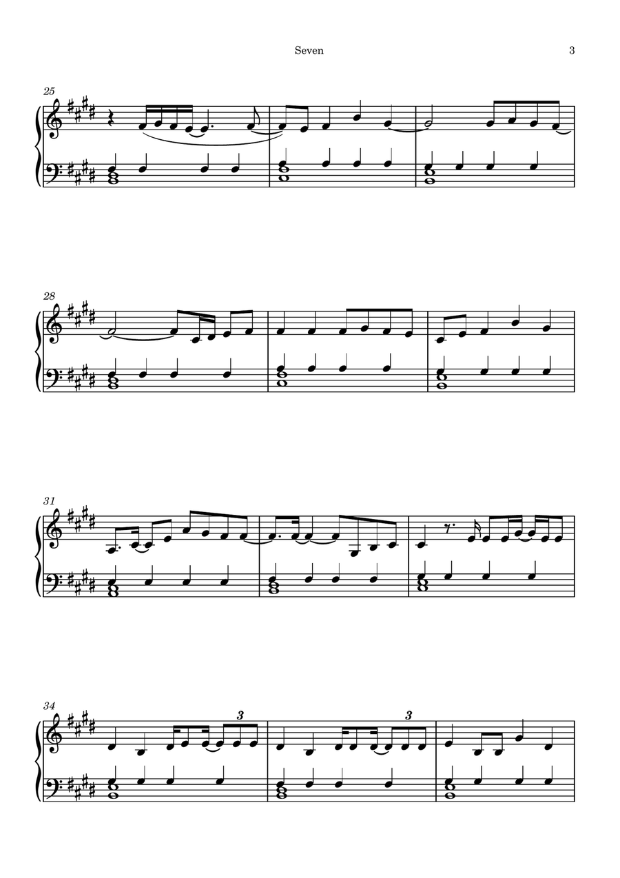 Seven Piano Solo scores gallery preview page 3