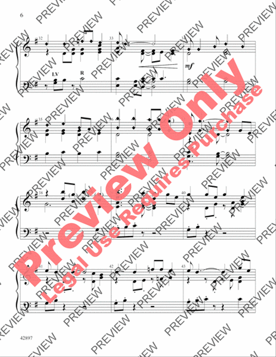 Follow the Star of Bethlehem Handbell Choir scores gallery preview page 6