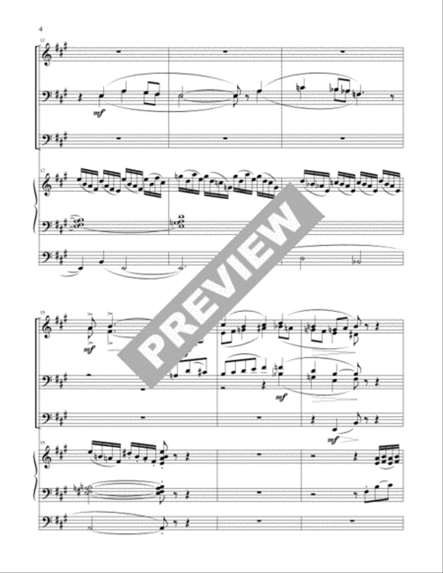 Go Make of All Disciples / The Day of Resurrection - Full Score and Parts 4-Part scores gallery preview page 5
