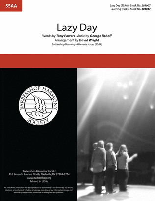 Book cover for Lazy Day