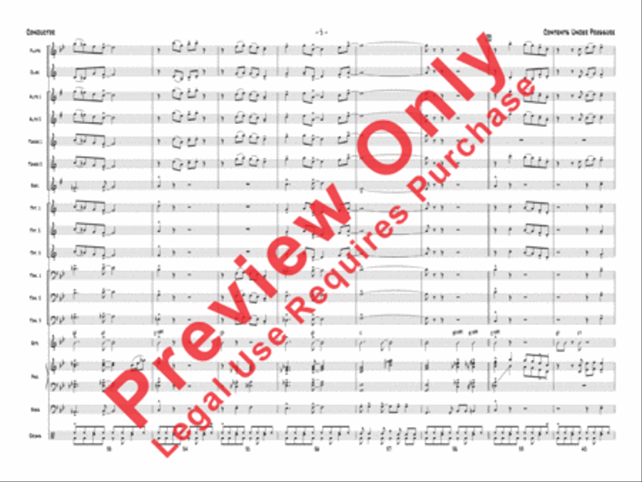 Contents Under Pressure Contents Under Pressure Jazz Ensemble scores gallery preview page 8