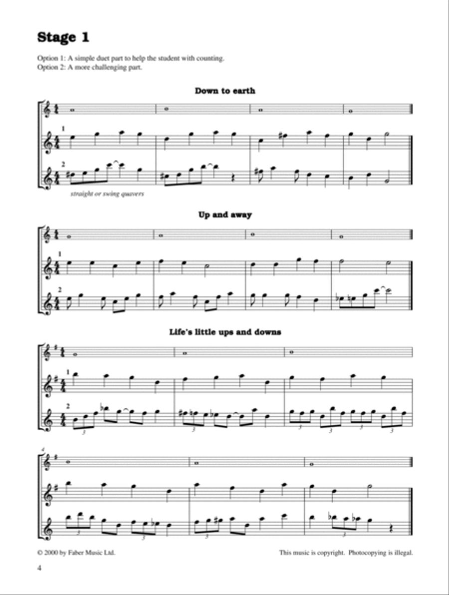 Saxophone Basics Alto Saxophone scores gallery preview page 3