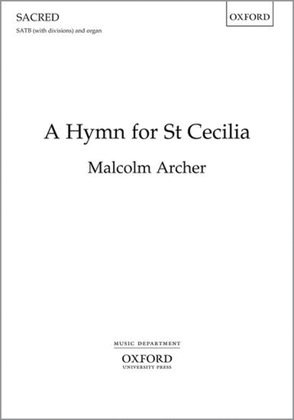 Book cover for A Hymn for St Cecilia