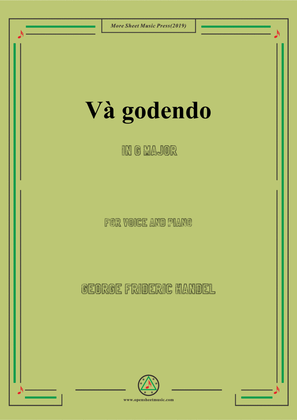 Handel-Và godendo in G Major,for Voice and Piano