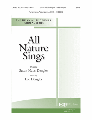 Book cover for All Nature Sings-SATB-Digital Download