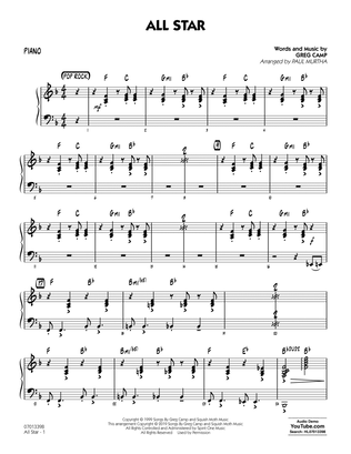 All Star (arr. Paul Murtha) - Piano