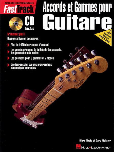 FastTrack Guitar Chords and Scales - French Edition