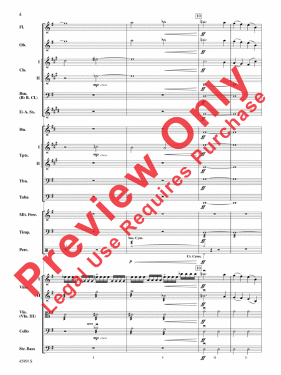 Dance of the Hours Full Orchestra scores gallery preview page 4
