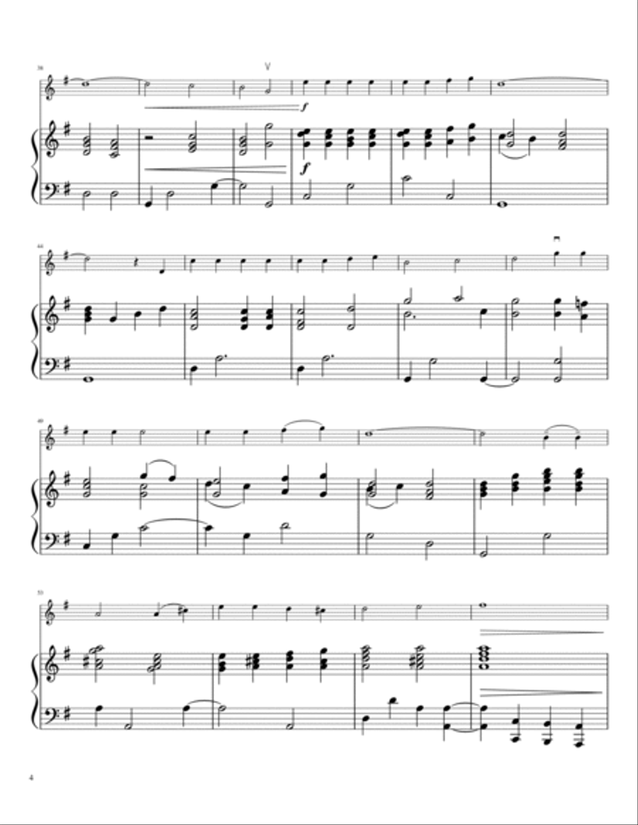 Make Me A Channel Of Your Peace (prayer Of St. Francis) Violin Solo scores gallery preview page 4