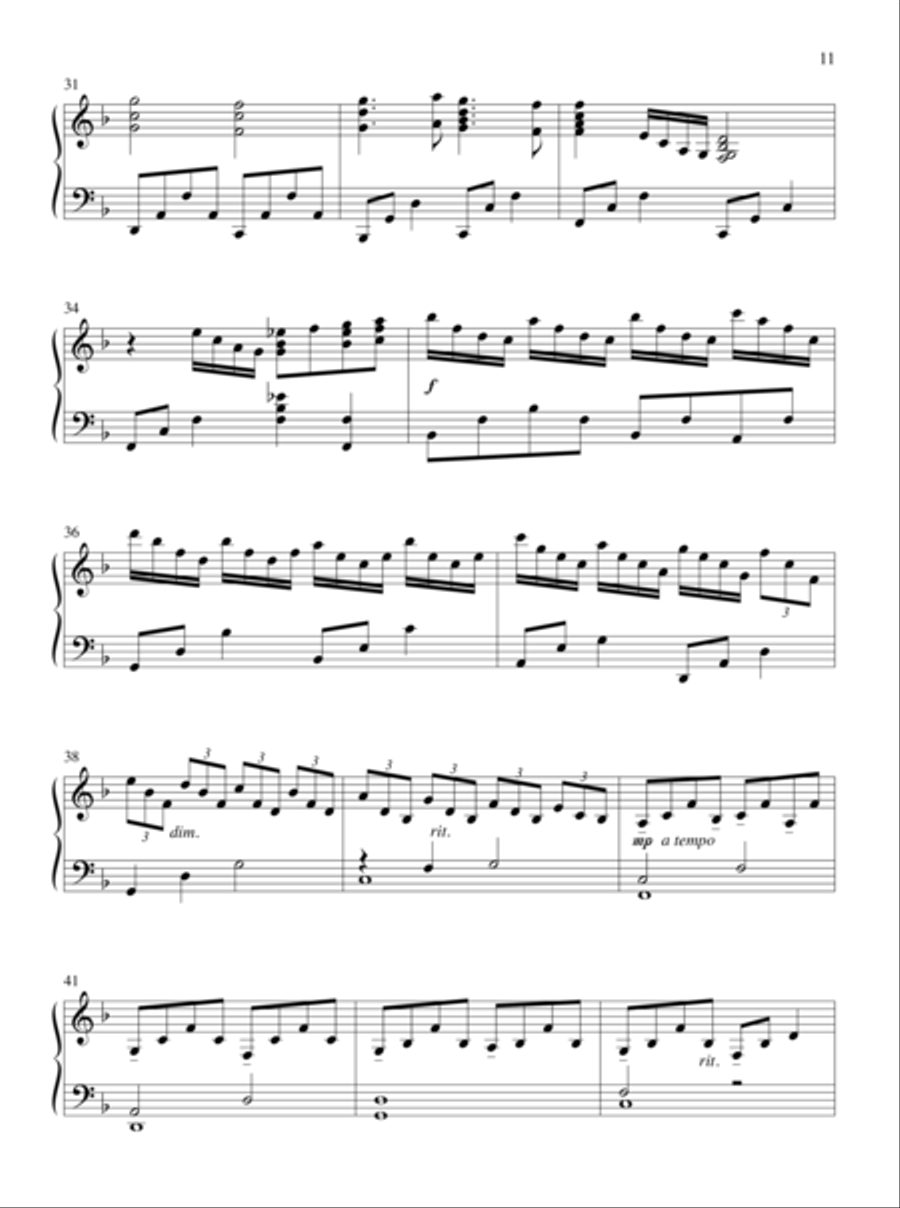 Christmas Impressions Piano Solo scores gallery preview page 7