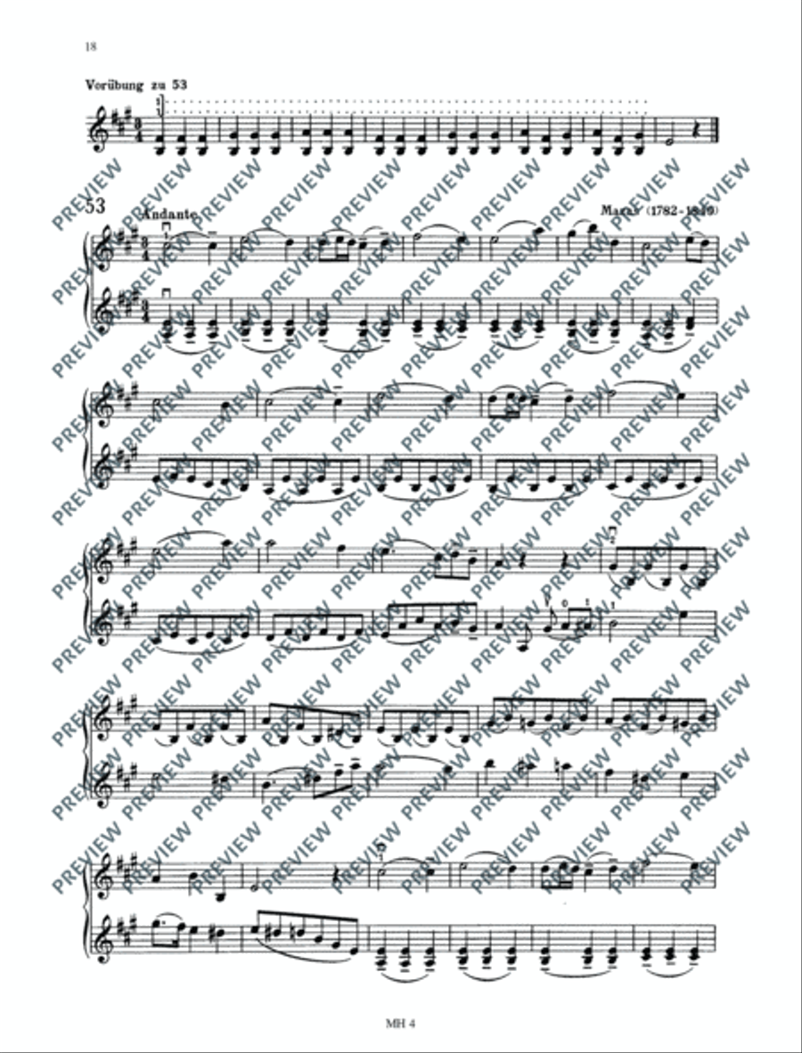 Das Geigenspiel Das Geigenspiel Violin scores gallery preview page 19