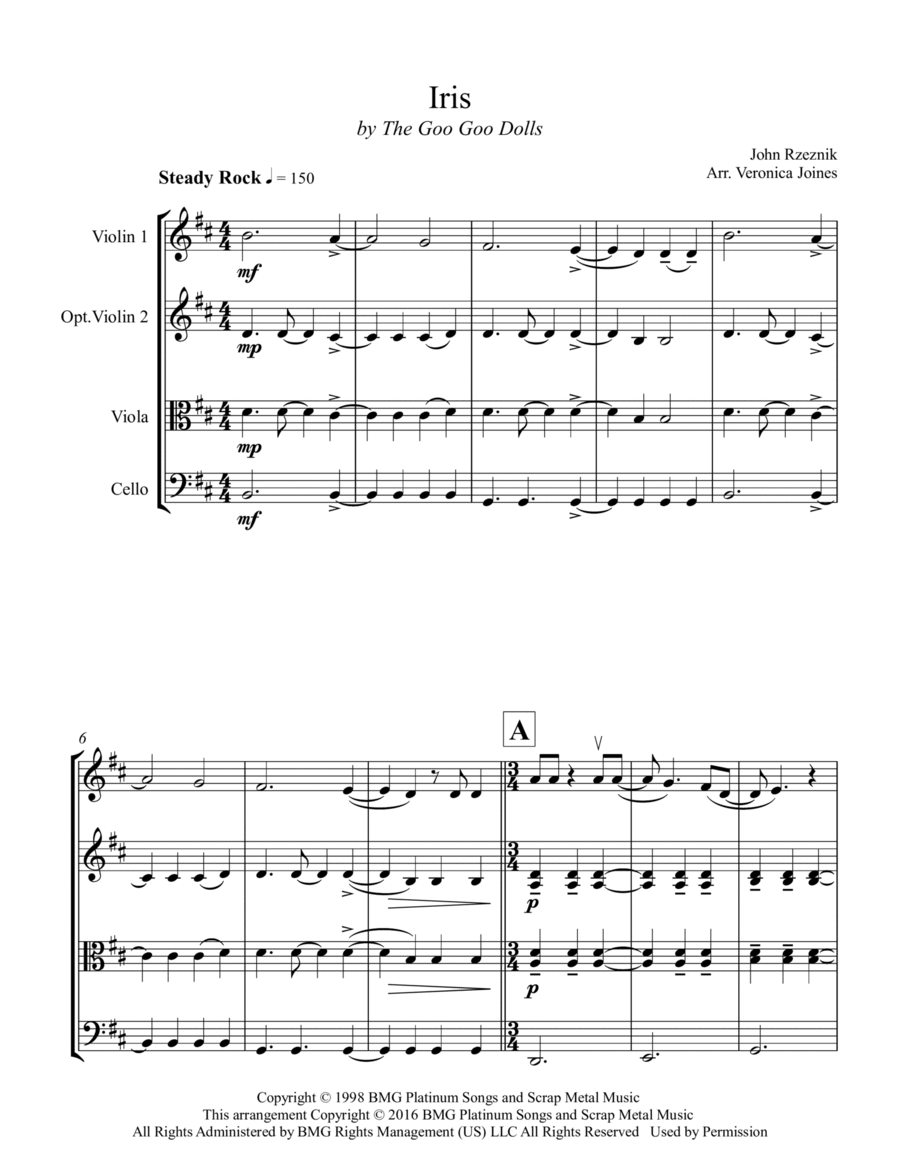 Iris String Trio scores gallery preview page 1