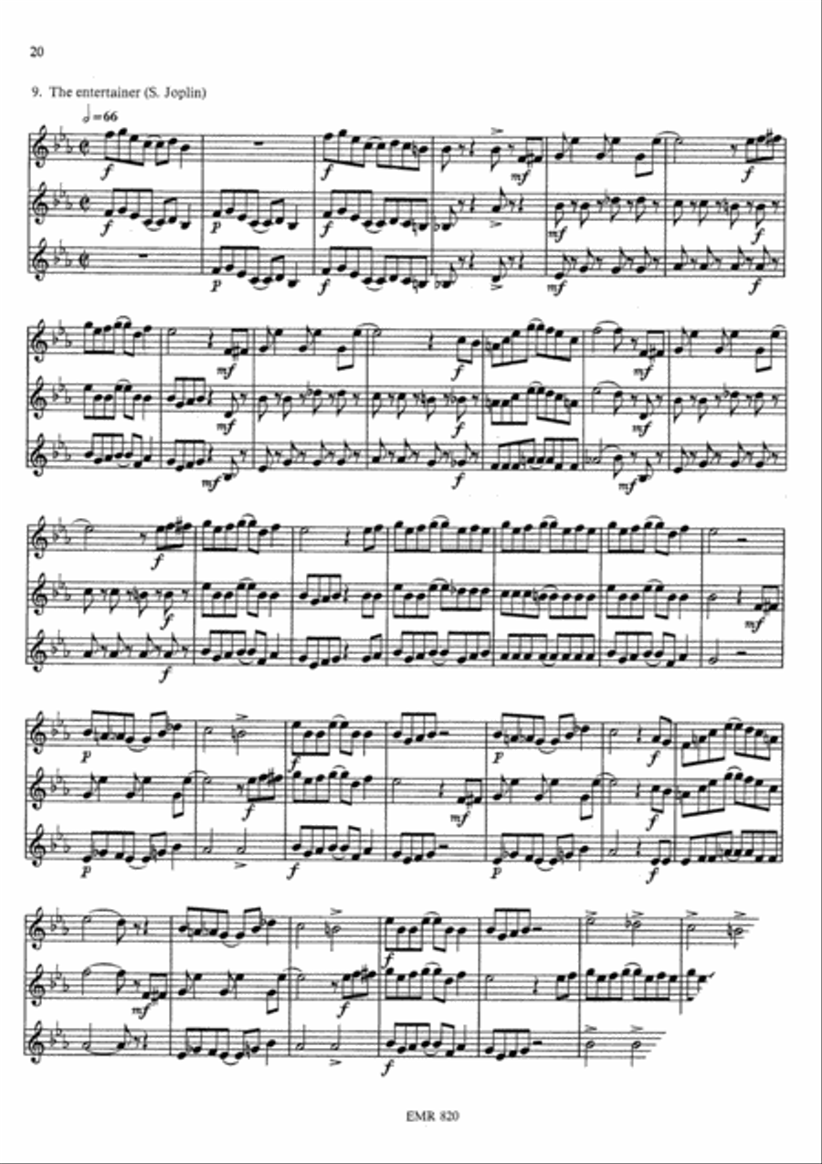 Golden Hits Euphonium Trio scores gallery preview page 11