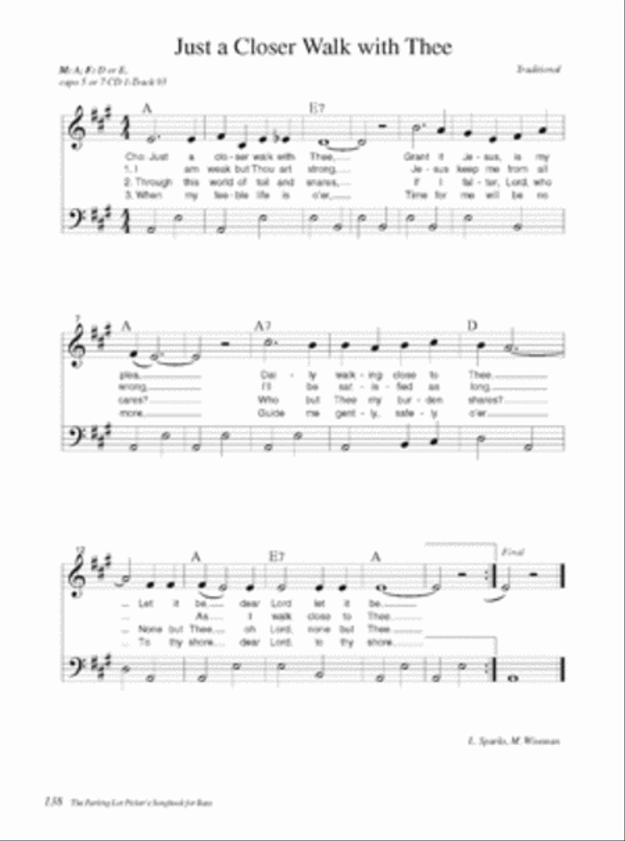 Parking Lot Picker's Songbook - Bass Edition Double Bass scores gallery preview page 2