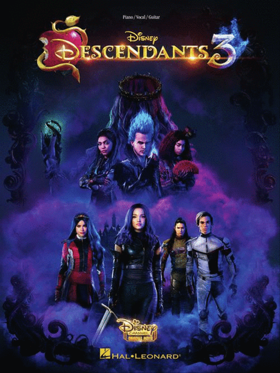 Descendants 3 Piano, Vocal, Guitar scores gallery preview page 3