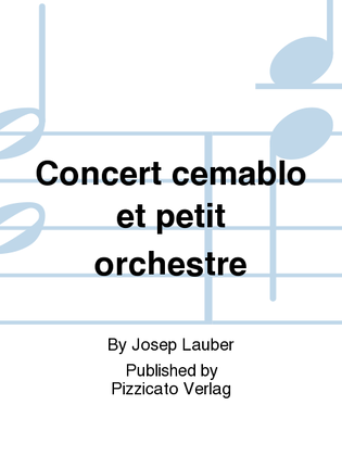 Concert cemablo et petit orchestre