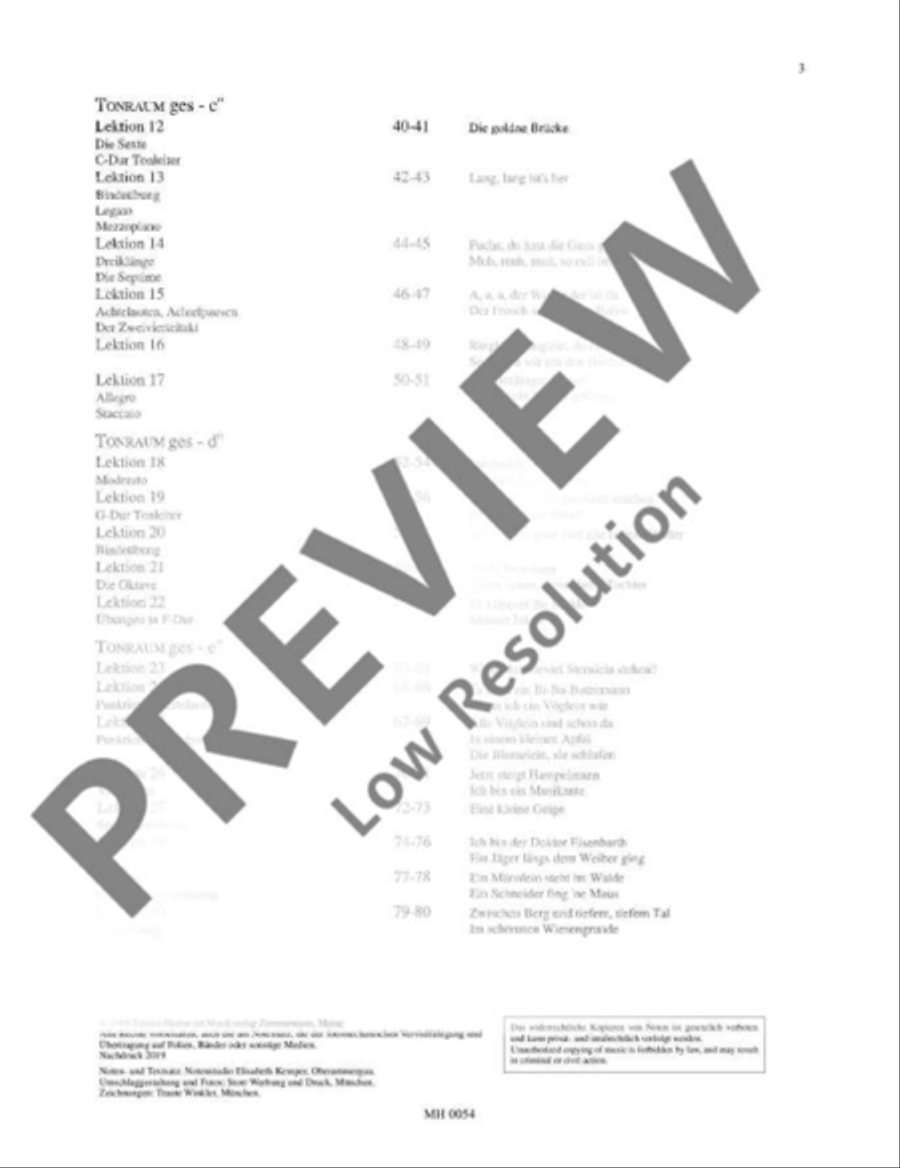 Meine erste Trompetenschule Cornet scores gallery preview page 4