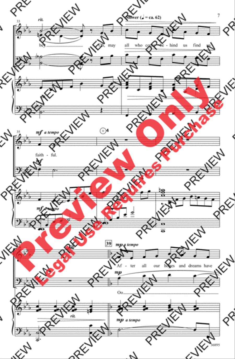 Find Us Faithful 4-Part scores gallery preview page 7